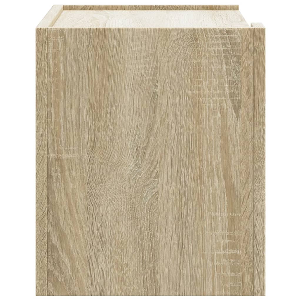 Noptiere de perete, 2 buc., stejar sonoma, 45x30x35 cm — imaginea 6