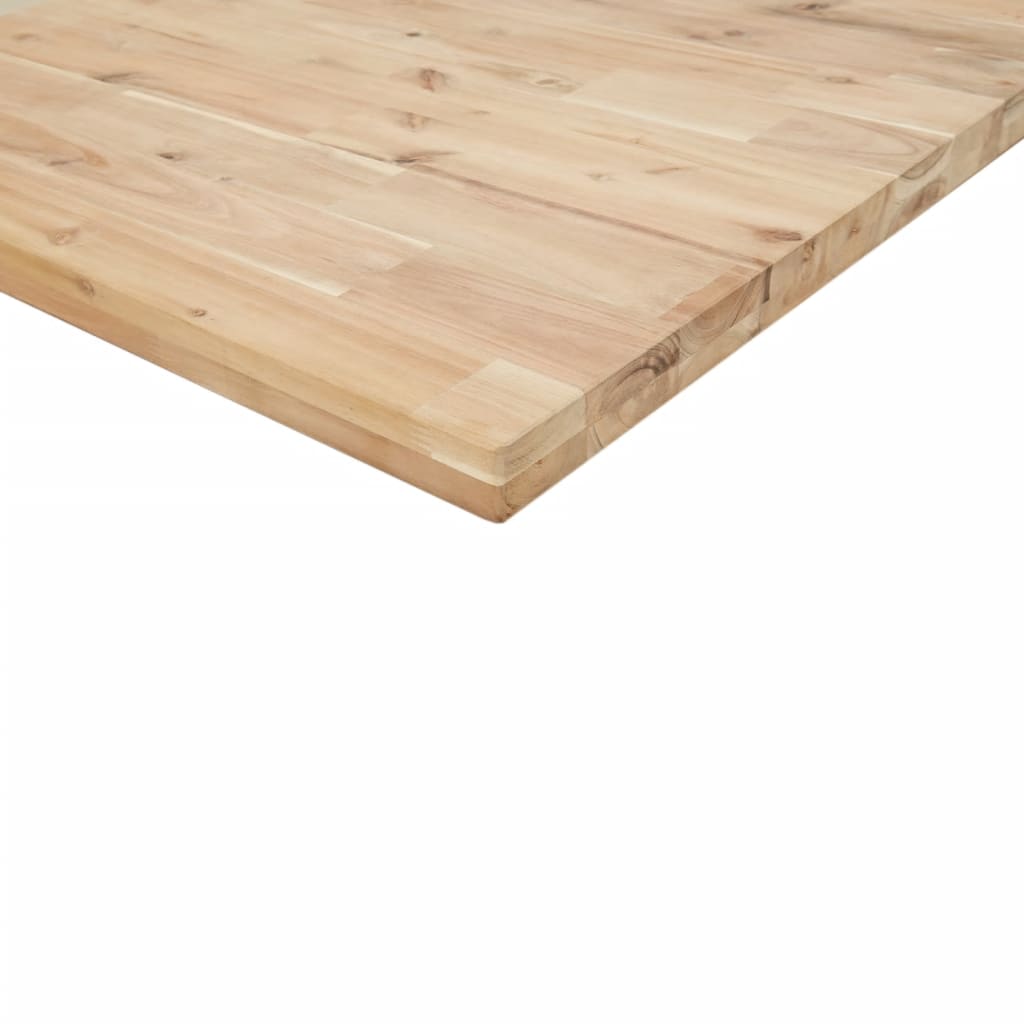 Rafturi plutitoare 2 buc. 40x20x4 cm lemn masiv acacia netratat — imaginea 8