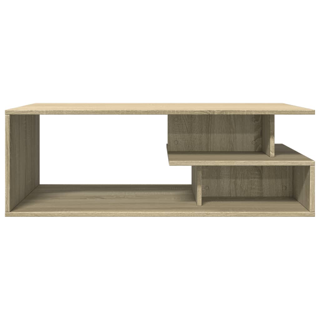 Masuta de cafea, stejar sonoma, 102x55x35 cm, lemn prelucrat — imaginea 4