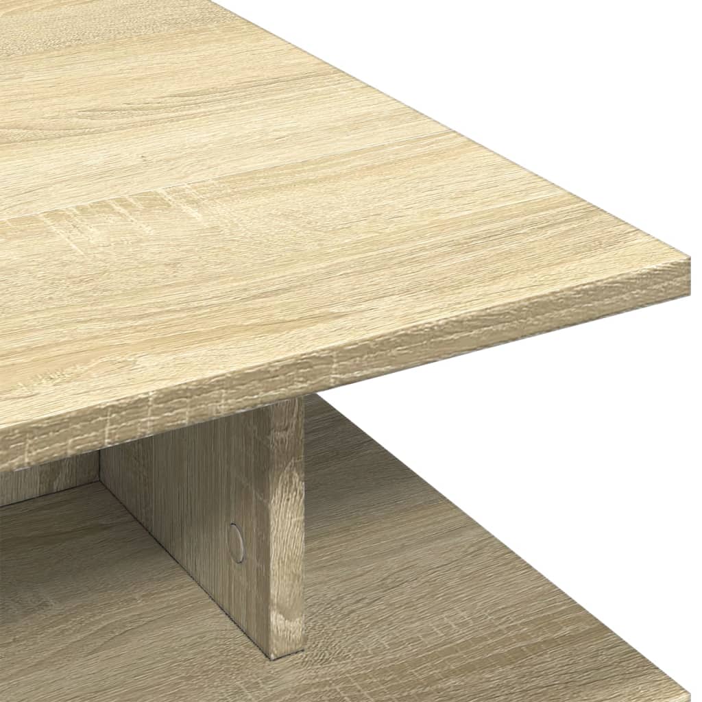 Masuta de cafea, stejar sonoma, 102x55x35 cm, lemn prelucrat — imaginea 7