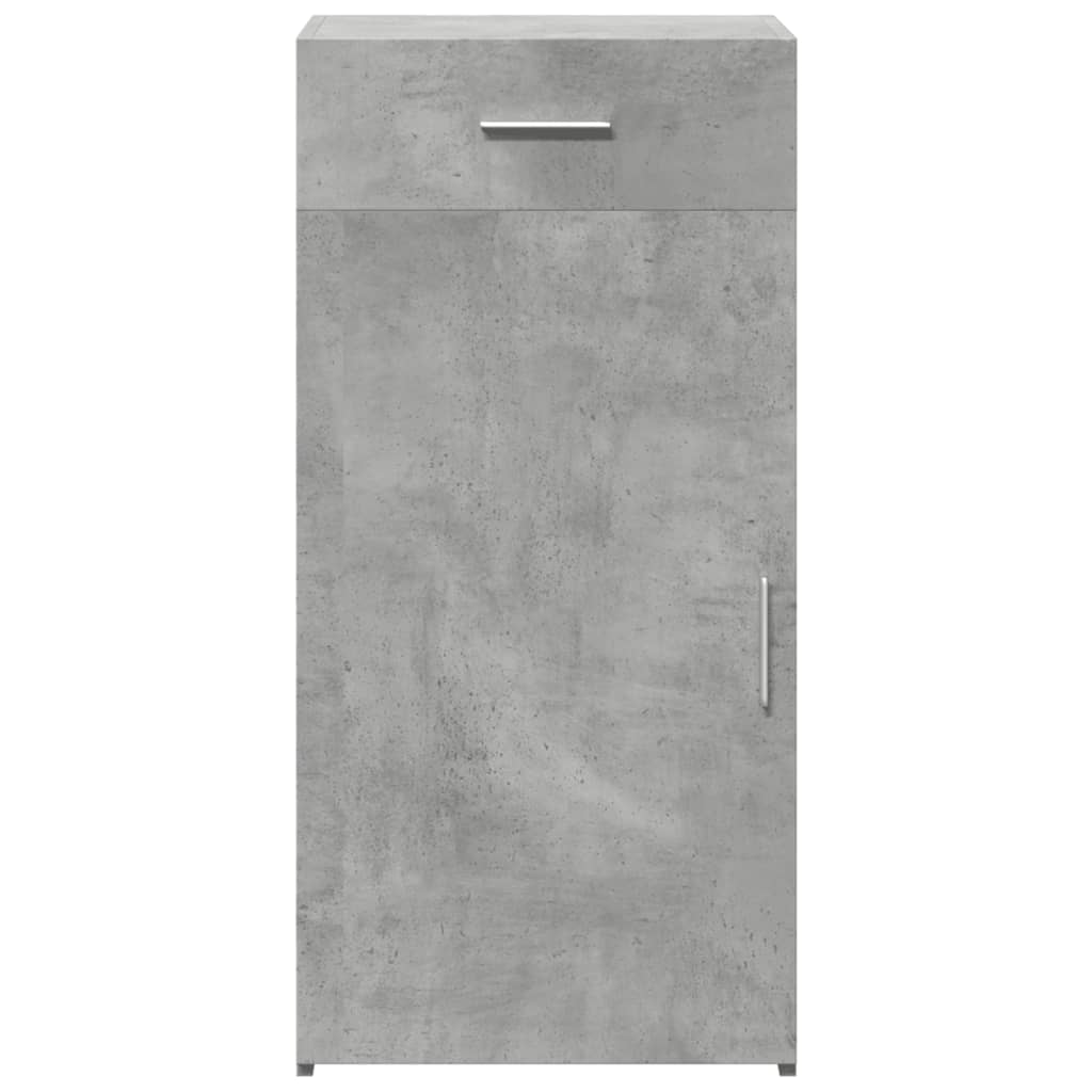 Dulap, gri beton, 45x42,5x93 cm, lemn prelucrat — imaginea 4