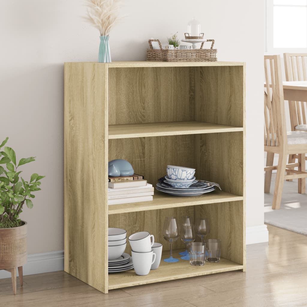 Dulap, stejar sonoma, 70x41x93 cm, lemn prelucrat — imaginea 2