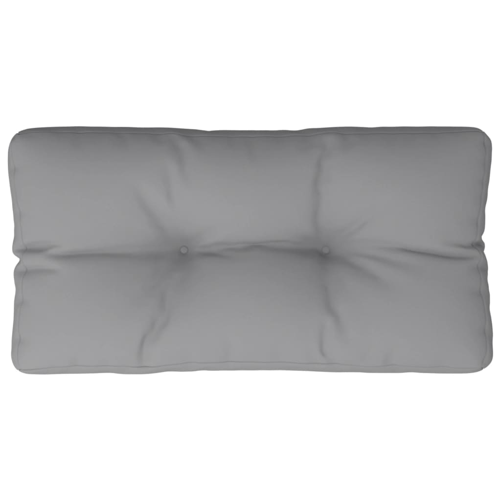 Perna de paleti, gri, 70x40x12 cm, material textil
