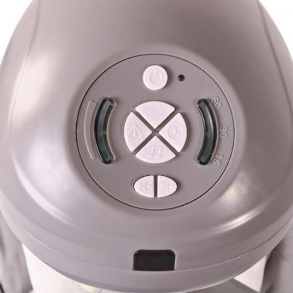 Leagan electric cu telecomanda si conectare la priza Woodsy Grey