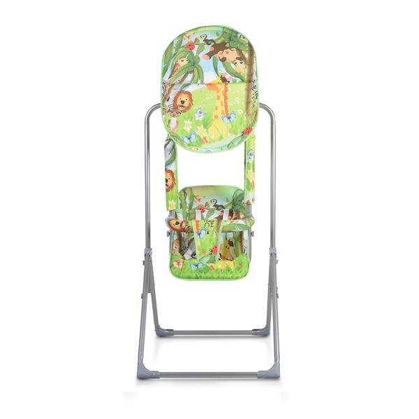 Leagan de gradina cu parasolar Moni Funny Verde