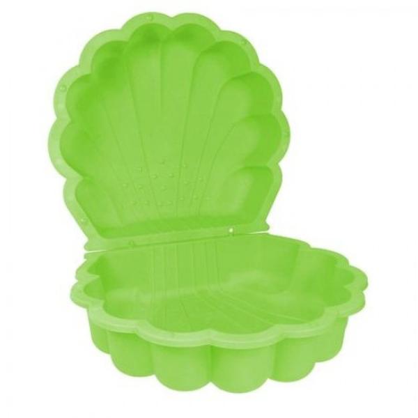 Cutie de nisip Scoica dubla Verde - 3 | YEO