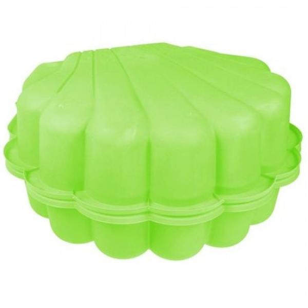 Cutie de nisip Scoica dubla Verde - 4 | YEO