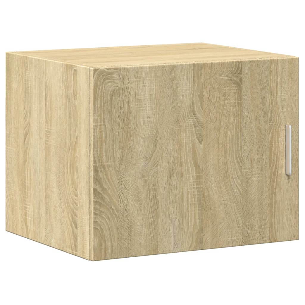 Dulap de depozitare slim, stejar sonoma, 50x42,5x225cm, lemn — imaginea 5