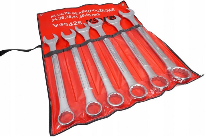 Set chei fixe si inelare combinate 6 piese 34-50mm — imaginea 2
