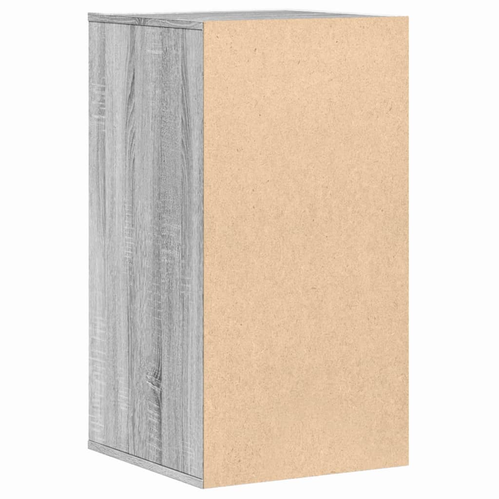 Dulap colt cu sertare sonoma gri 40x41x76 cm lemn prelucrat — imaginea 7