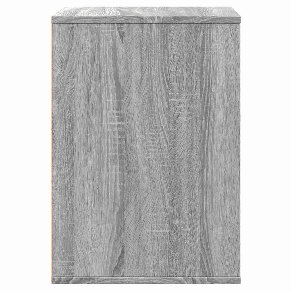 Dulap colt cu sertare sonoma gri 60x41x58 cm lemn prelucrat — imaginea 6