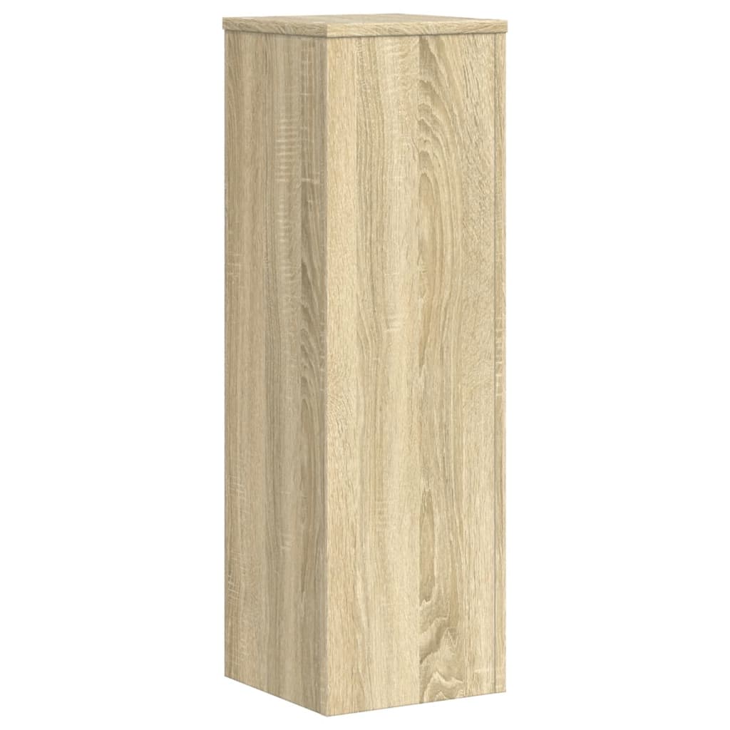 Suporturi de plante, 2 buc., stejar sonoma, 25x25x80 cm, lemn — imaginea 7