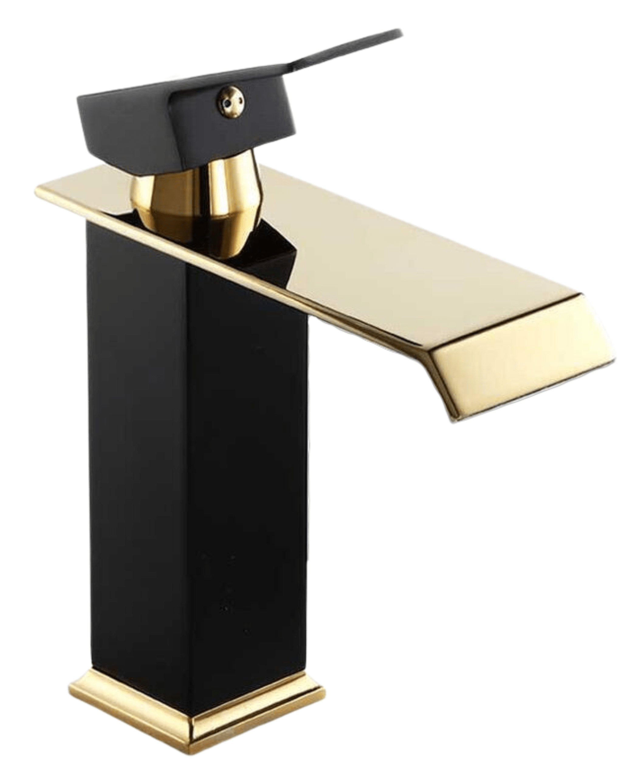 Baterie Lavoar cu montare pe chiuveta, culoare Negru/Auriu ABYZ™ — imaginea 4