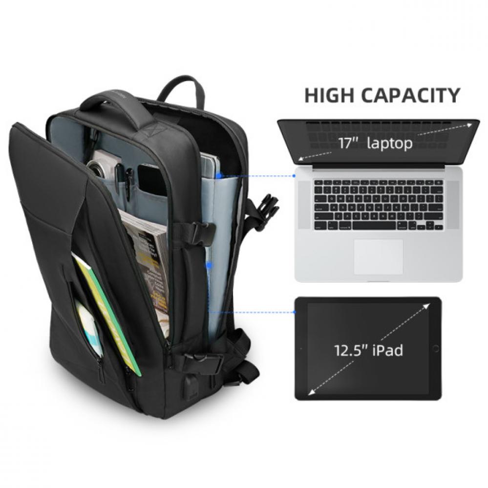 Rucsac/Ghiozdan Mark Ryden pentru laptop 17.3 26L port USB full impermeabil sistem antifurt unisex spatios calatorie - 2 | YEO