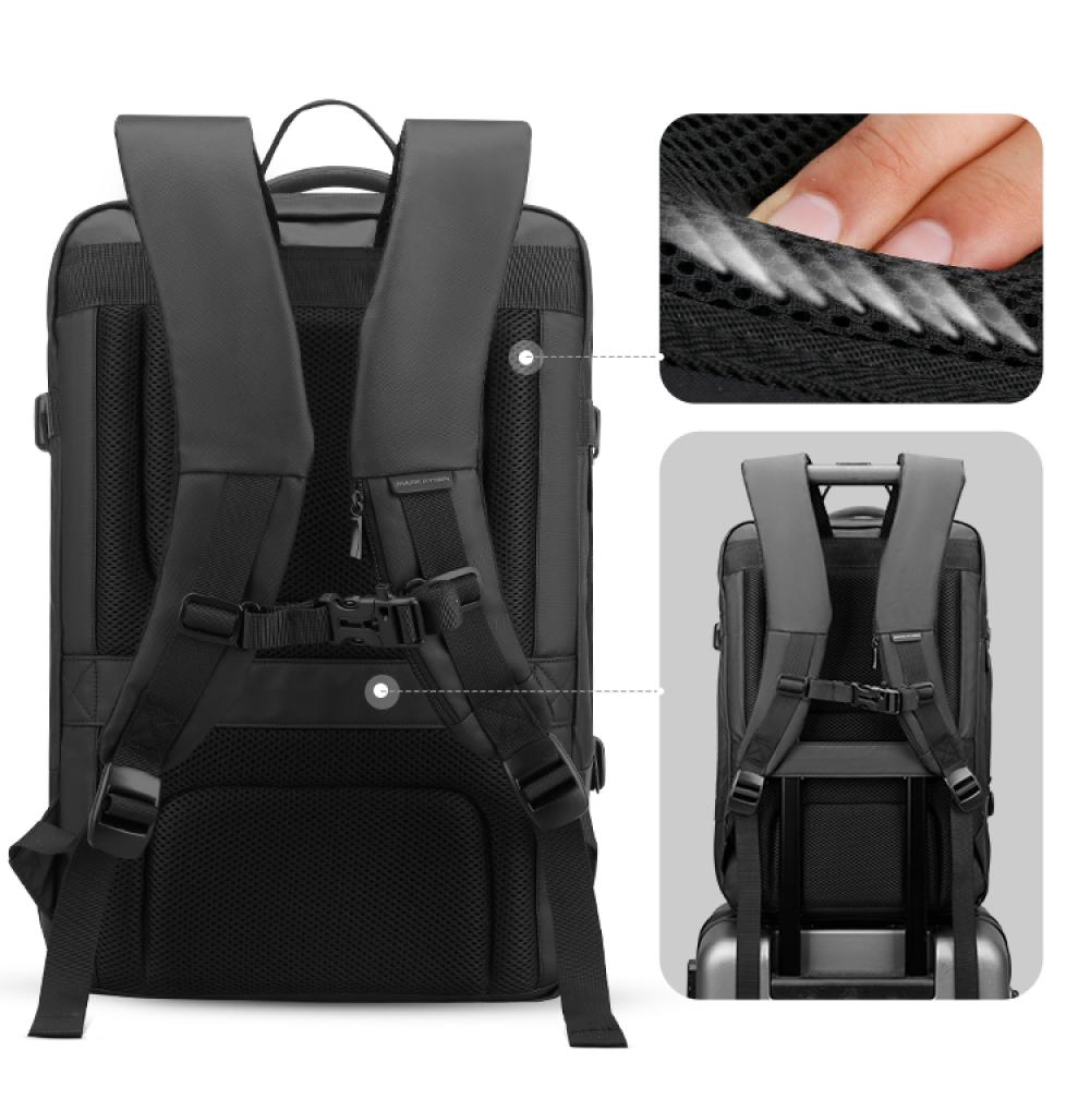 Rucsac/Ghiozdan Mark Ryden pentru laptop 17.3 26L port USB full impermeabil sistem antifurt unisex spatios calatorie - 4 | YEO