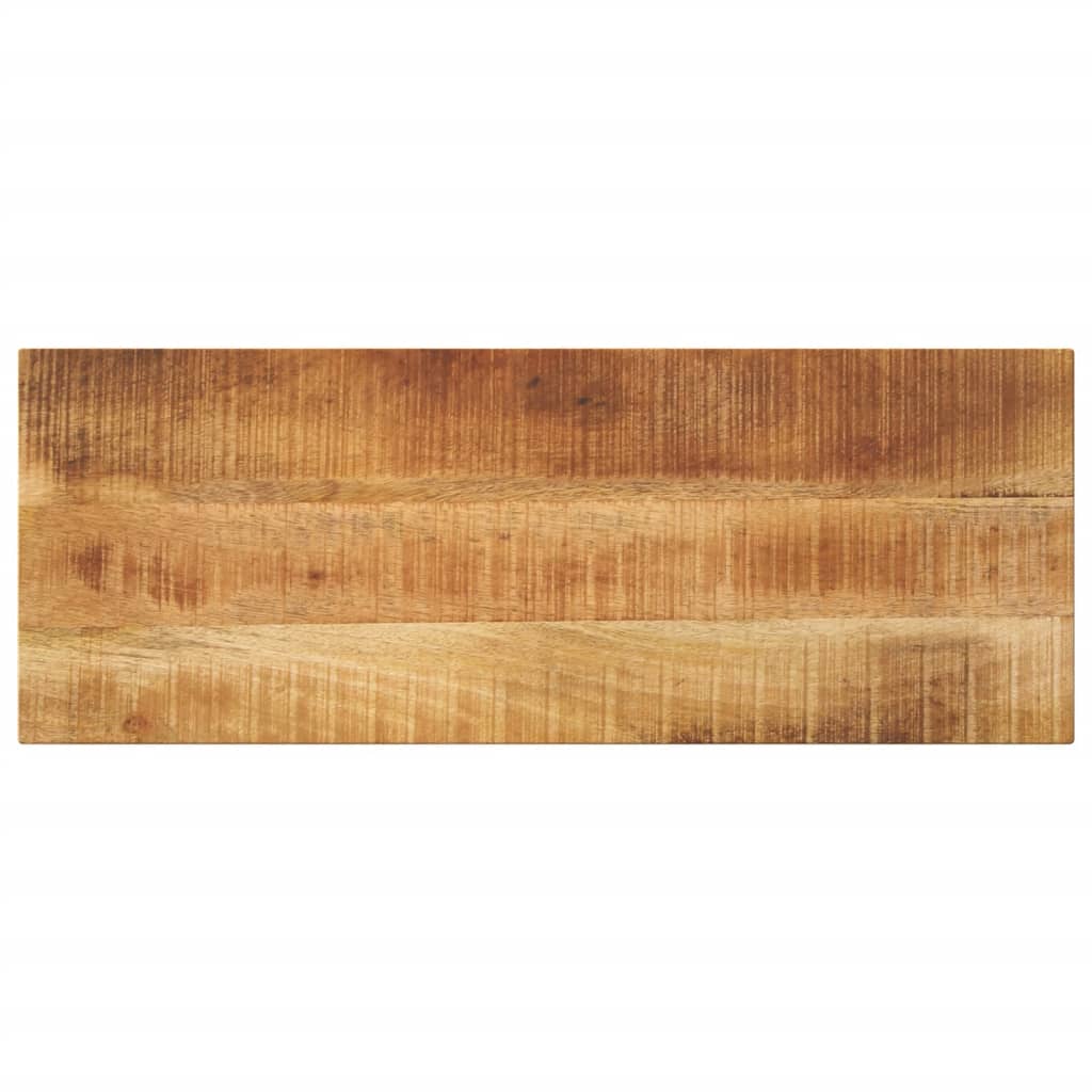 Blat masa, 70x40x2,5 cm, dreptunghiular, lemn masiv mango brut