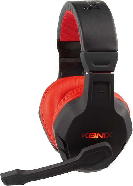 Casti gaming, Konix, Drakkar Skald, negru - 1 | YEO