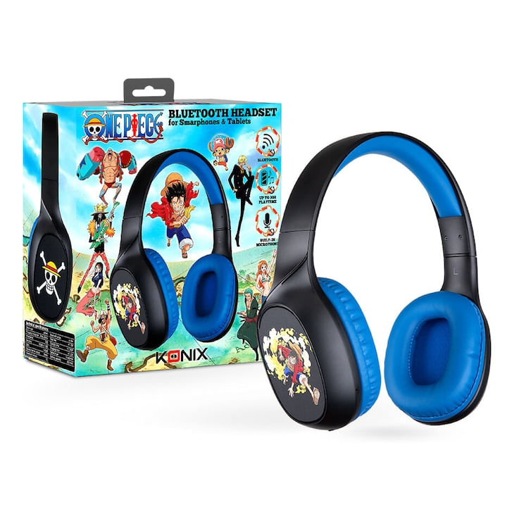 Casti gaming, Konix, Bluetooth, albastru/negru - 1 | YEO