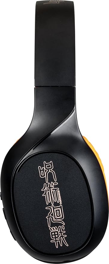 Casti wireless Jujutsu Kaisen, Konix, Bluetooth, negru/portocaliu