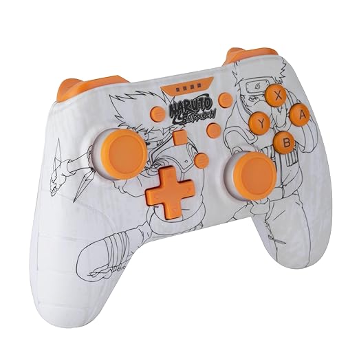 Controller cu fir Konix Naruto Switch, alb - 1 | YEO