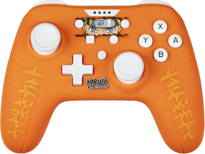 Controller pentru Nintendo Switch / PC, Konix, Naruto, portocaliu