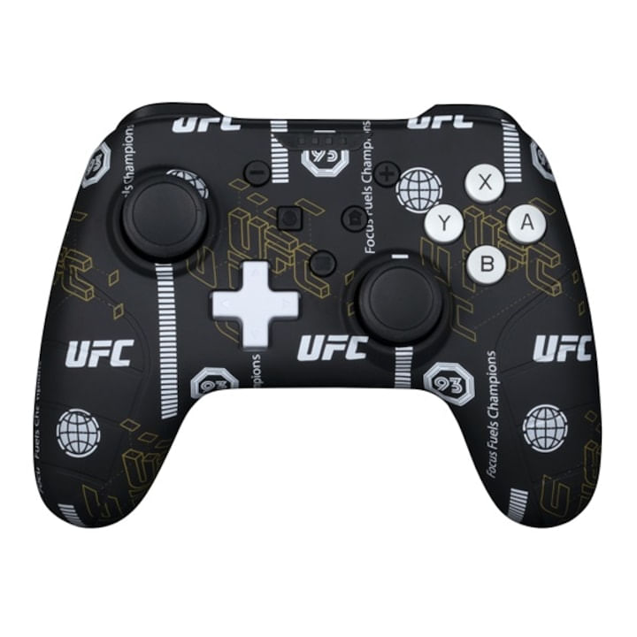 Controller pentru Nintendo Switch / PC, Konix, UFC, negru