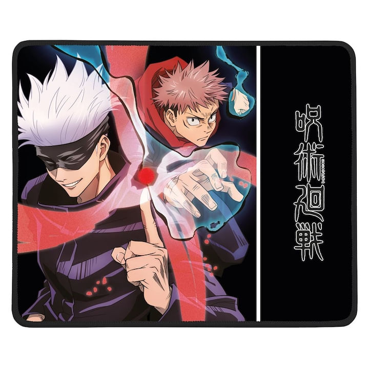 Mousepad pentru jocuri 49x49x275mm, model intunecat Konix  Jujutsu Kaisen