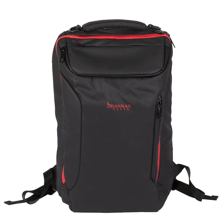 Rucsac, Konix, Drakkar Ragnarr gaming, 17, negru