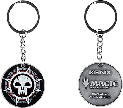 Breloc metalic, Konix Magic: The Gathering „Black Mana”