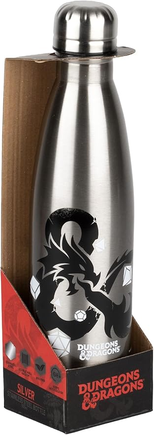 Sticla de apa metalica Konix Dungeons & Dragons