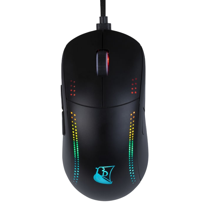 Mouse gaming, Konix, Drakkar Asgard Wireless, negru