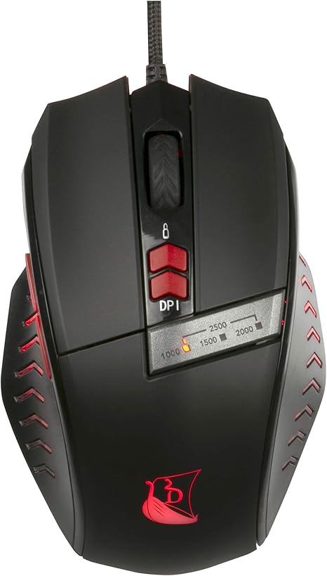 Mouse gaming, Konix, Drakkar Runemaster Evo, negru