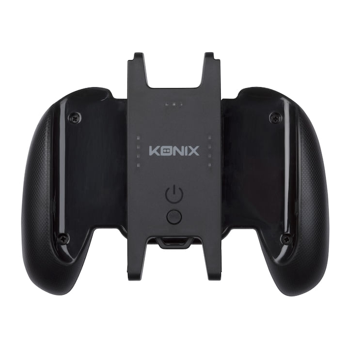 Maner de sustinere cu incarcare wireless, Konix, 1000 mAh, negru
