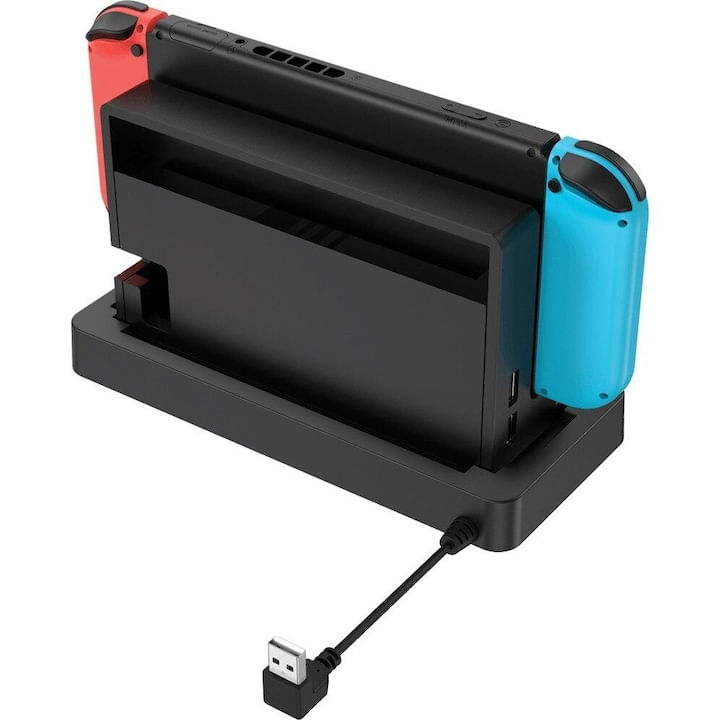 Statia de incarcare Venom pentru Nintendo Switch, LED, negru