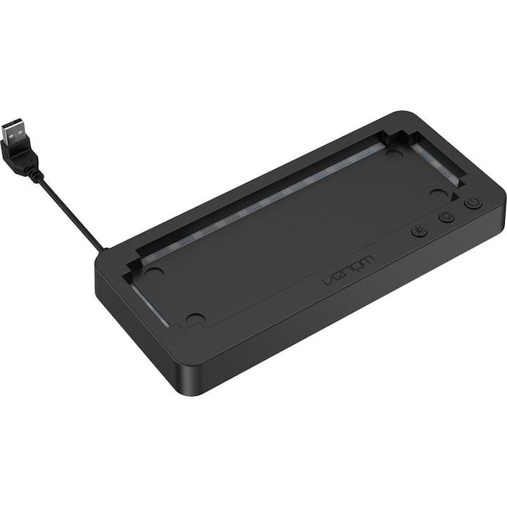 Statia de incarcare Venom pentru Nintendo Switch, LED, negru - 1 | YEO