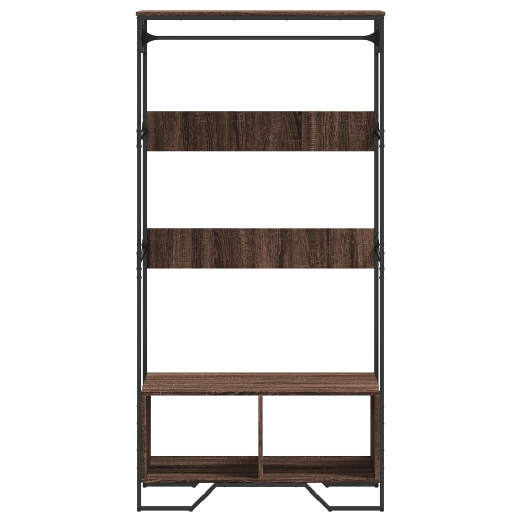 Sifonier, stejar maro, 90x50x180 cm, lemn prelucrat — imaginea 4