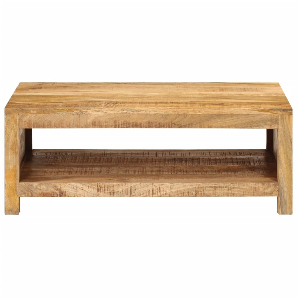 Masuta de cafea, 80x55x30 cm, lemn masiv de mango — imaginea 2