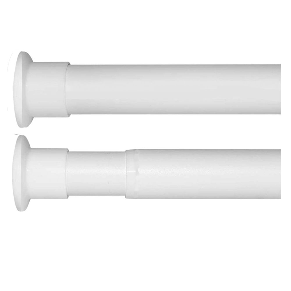 Bara perdea dus, extensibila 120-200 cm, fixare rapida cu arc pretensionat - imagine 2