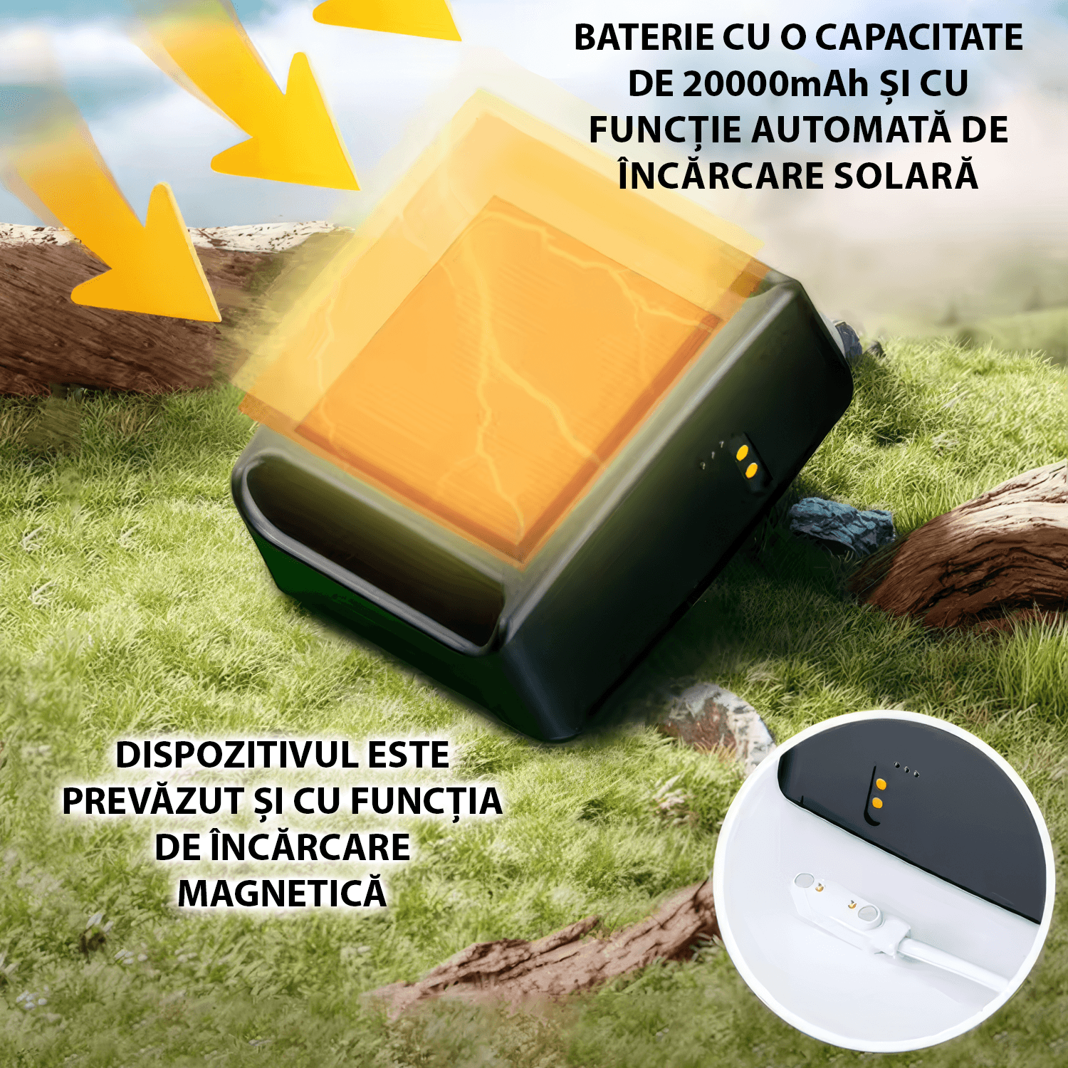 GPS Tracker solar cu zgarda, Q19, 4G, pentru animale mari, cai, bovine, ovine, perimetru de siguranta, istoric ruta - 4 | YEO