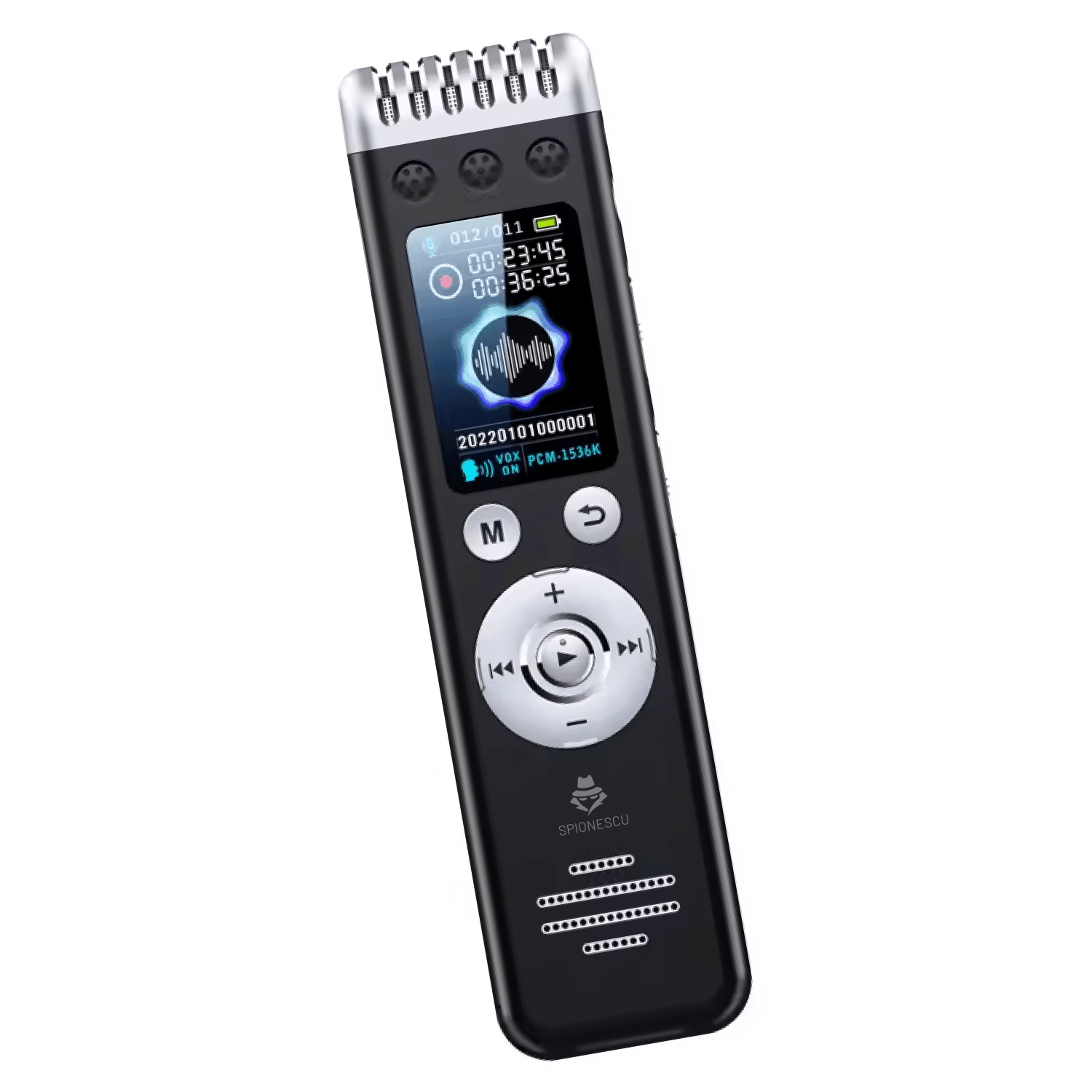 Reportofon cu activare vocala, Q88, 64GB, difuzor incorporat, capacitate inregistrare 72 ore, autonomie 11 ore