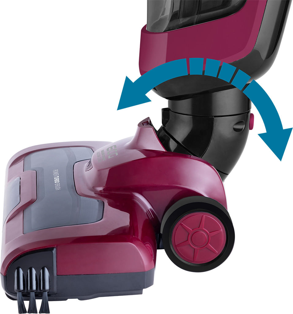 Aspirator vertical si mop 3 in 1 fara fir ECG VT 4620 Hugo, 100 W, baterie Li-Ion 22.2 V, 600 ml - imagine 17