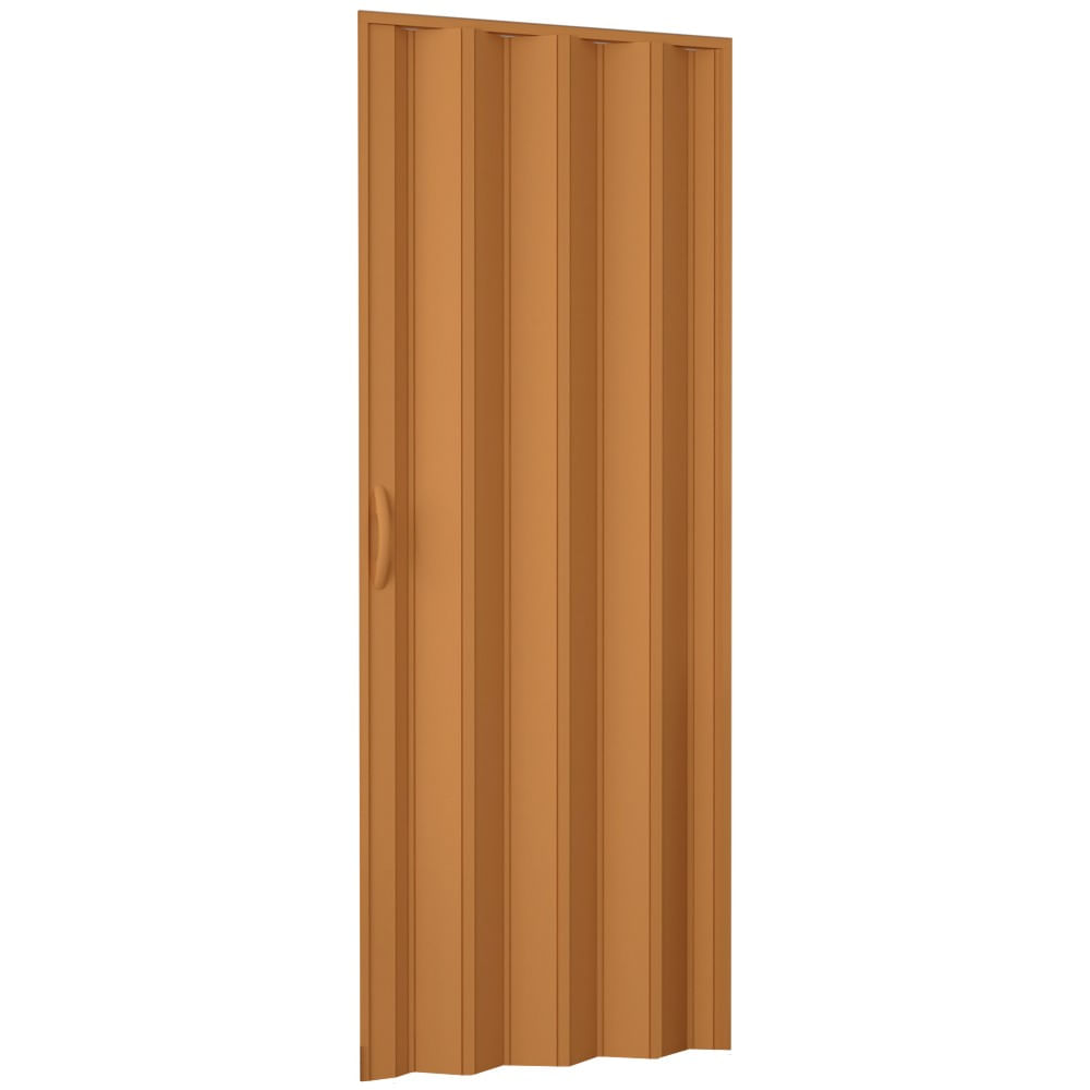 Usa plianta PVC Italbox Aurora Large, deschidere stanga/dreapta, inchidere cu magnet, 85x203cm, Cires