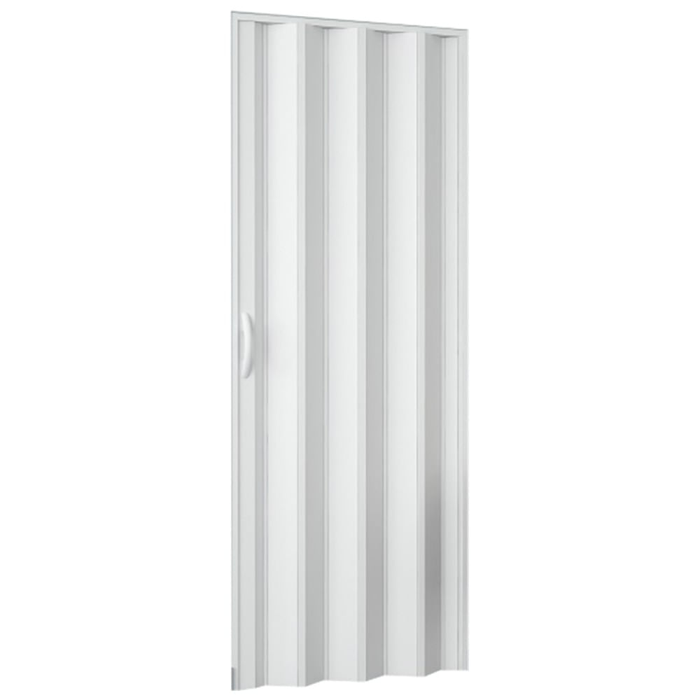 Usa plianta PVC Italbox Aurora Large, 100x203cm, Alb, deschidere stanga/dreapta, inchidere cu magnet.