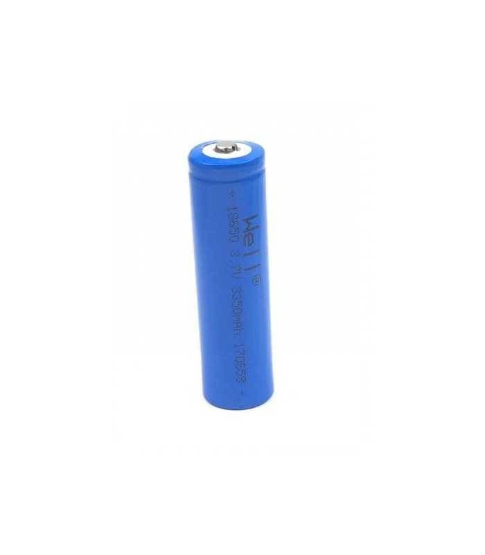 Acumulator industrial Li-ion terminal cu varf 18650 3.7V 3350mAh Well