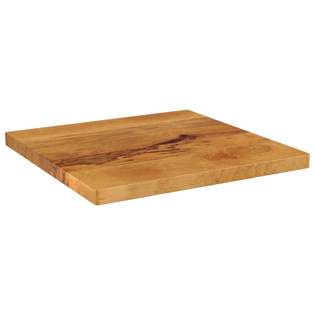Blat de masa patrat, 50x50x2,5 cm, lemn masiv de mango - 1 | YEO