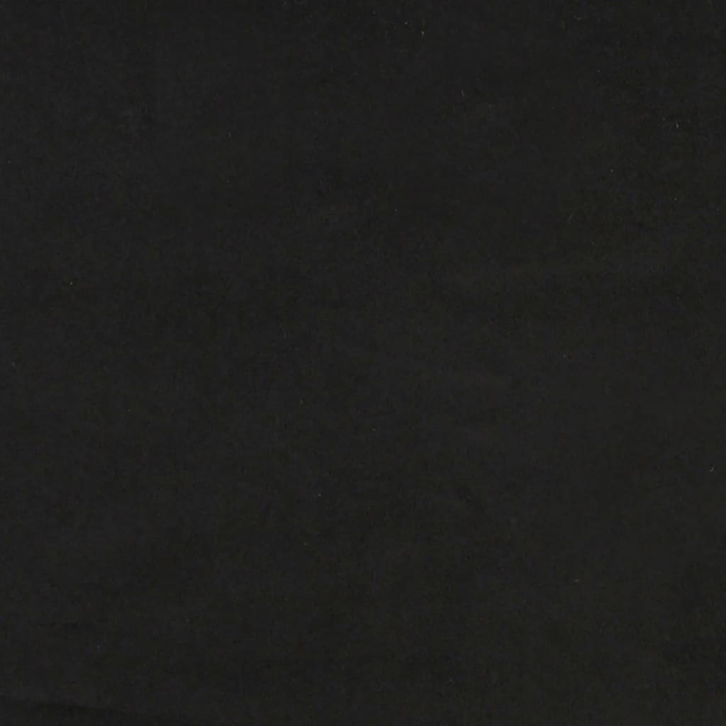Fotoliu canapea cu taburet, negru, 60 cm, catifea — imaginea 6