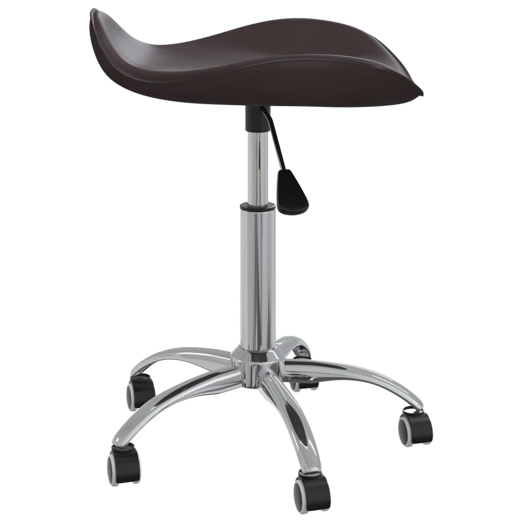 Scaun pentru salon spa, maro, piele ecologica — imaginea 3