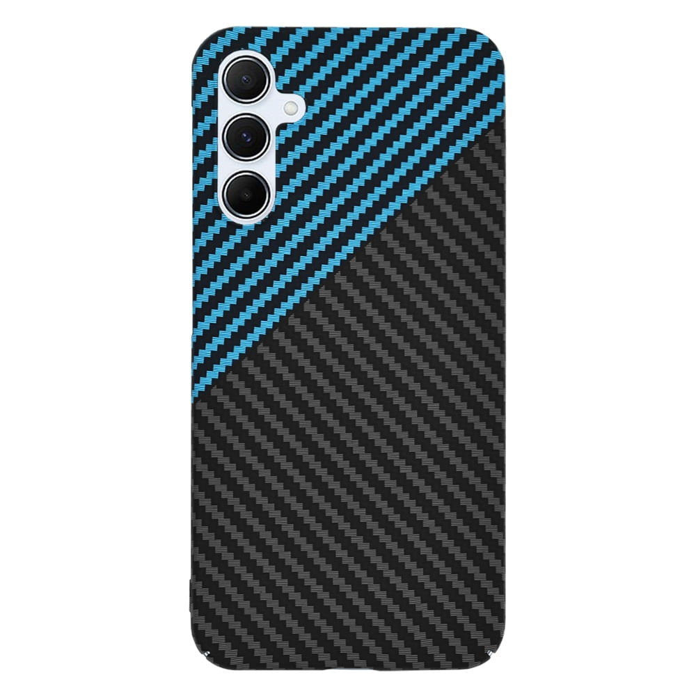 Husa pentru Samsung Galaxy A55 5G - Techsuit Carbonite FiberShell - Blue Pulse - 2 | YEO