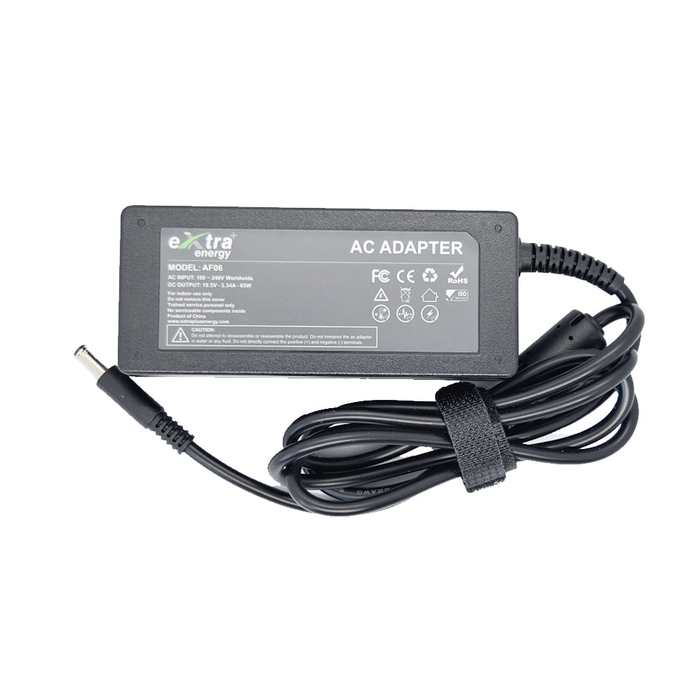 Incarcator laptop pentru Dell 65W 19.5V 3.34A mufa 4.5x3.0mm cu pin interior