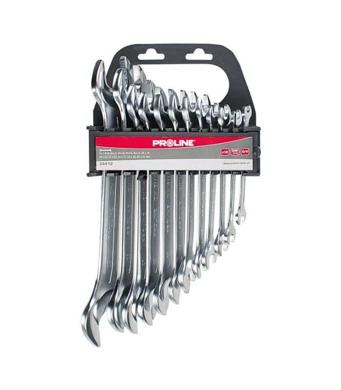 Set chei fixe CR-VA forjate 6-32mm 12 piese PROLINE 34412